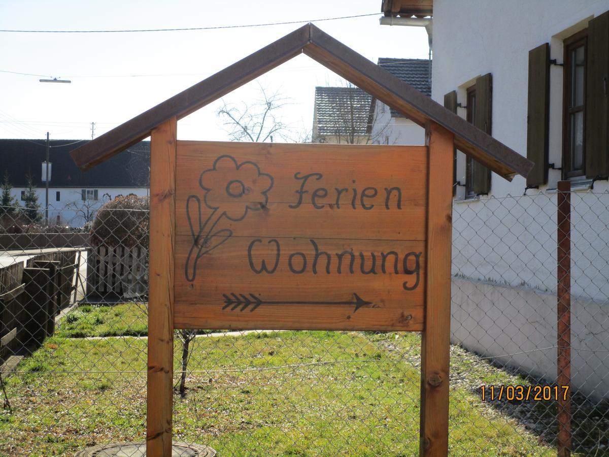 Ferienwohnung Rosa Obergessertshausen Exterior foto